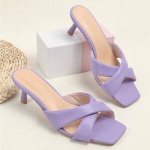 Elegant Lavender Heels